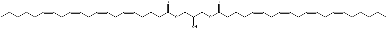 1,3-Diarachidonoyl Glycerol 結構式