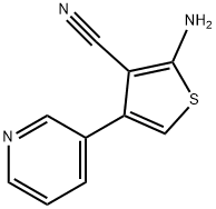 2-Amino-4-(pyridin-3-yl)thiophene-3-carbonitrile Struktur