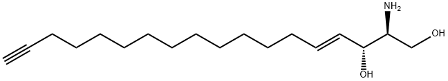 Sphingosine (d18:1) Alkyne Struktur