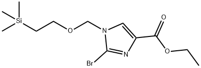 ethyl2-bromo-1-((2-(trimethylsilyl)ethoxy)methyl)-1H-imidazole-4-carboxylate(WX192071) Struktur