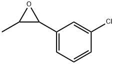 Oxirane, 2-(3-chlorophenyl)-3-methyl- Struktur