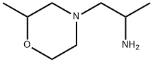 4-Morpholineethanamine,α,2-dimethyl- Struktur