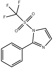 2-Phenyl-1-((trifluoromethyl)sulfonyl)-1H-imidazole Struktur