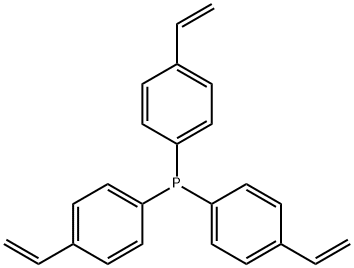 三(4-乙烯基苯基)膦 結(jié)構(gòu)式