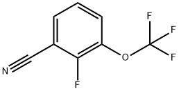 2-Fluoro-3-trifluoromethoxy-benzonitrile Struktur