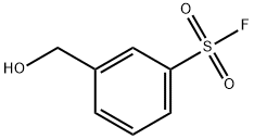 Benzenesulfonyl fluoride, 3-(hydroxymethyl)- Struktur