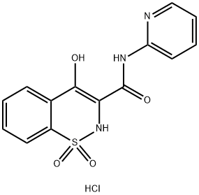 Piroxicam EP Impurity B HCl Struktur