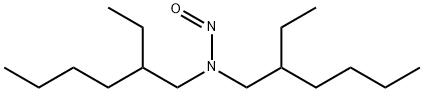 N-Nitrosodiisooctylamine (Di-(2-ethylhexyl)amine) Struktur