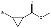 2-Bromo-cyclopropanecarboxylic acid methyl ester Struktur