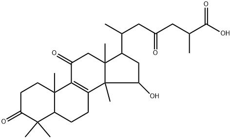 Ganolucidic acid A Struktur