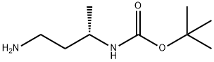 (S)-3-BOC-AMINO-BUTYLAMINE Struktur