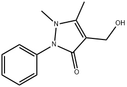 3H-Pyrazol-3-one, 1,2-dihydro-4-(hydroxymethyl)-1,5-dimethyl-2-phenyl-