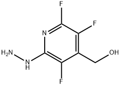 4-Pyridinemethanol, 2,3,5-trifluoro-6-hydrazinyl-