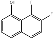 1-Naphthalenol, 7,8-difluoro- Struktur