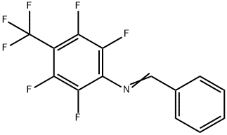 Benzenamine, 2,3,5,6-tetrafluoro-N-(phenylmethylene)-4-(trifluoromethyl)-