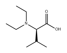 D-Valine, N,N-diethyl- Struktur