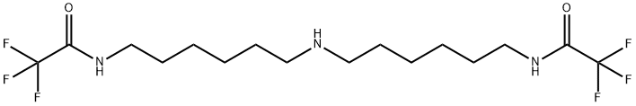 Acetamide, N,N'-(iminodi-6,1-hexanediyl)bis[2,2,2-trifluoro- Struktur