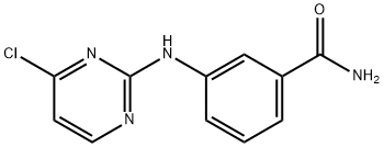 Benzamide, 3-[(4-chloro-2-pyrimidinyl)amino]- Struktur