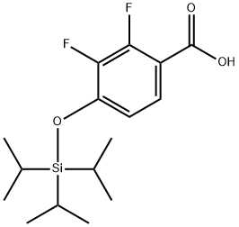 Benzoic acid, 2,3-difluoro-4-[[tris(1-methylethyl)silyl]oxy]-