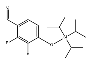 Benzaldehyde, 2,3-difluoro-4-[[tris(1-methylethyl)silyl]oxy]-