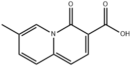 4H-Quinolizine-3-carboxylic acid, 7-methyl-4-oxo- Struktur