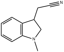 1H-Indole-3-acetonitrile, 2,3-dihydro-1-methyl-