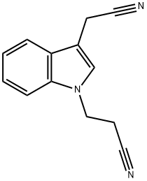 1H-Indole-1-propanenitrile, 3-(cyanomethyl)-