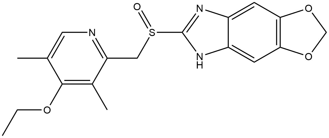 Anaprazole Impurity 21 Struktur