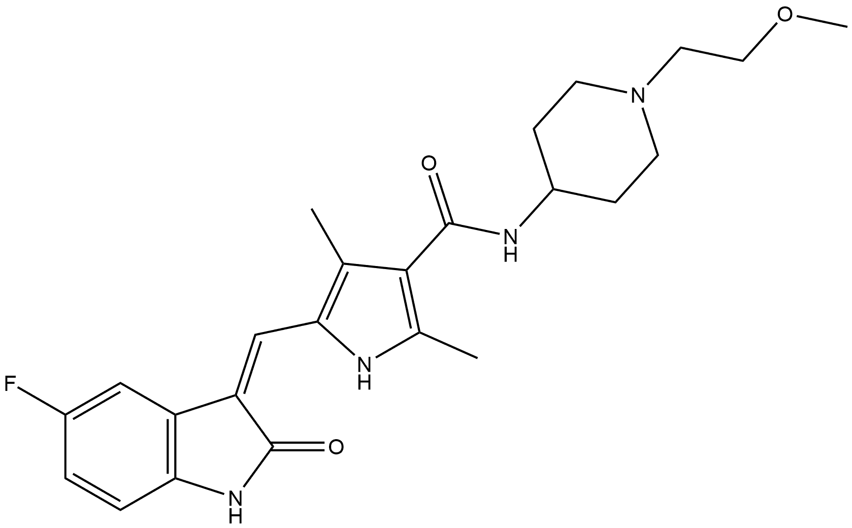 Vorolanib Impurity 35 Struktur