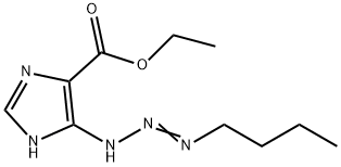 1H-Imidazole-4-carboxylic acid, 5-(3-butyl-2-triazen-1-yl)-, ethyl ester