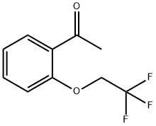 2'-(2,2,2-Trifluoroethoxy)acetophenone Struktur