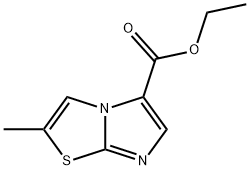 Imidazo[2,1-b]thiazole-5-carboxylic acid, 2-methyl-, ethyl ester Structure