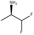 2-Propanamine, 1,1-difluoro-, (2R)- Struktur