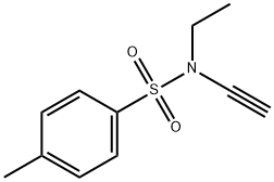 Benzenesulfonamide, N-ethyl-N-ethynyl-4-methyl- Struktur