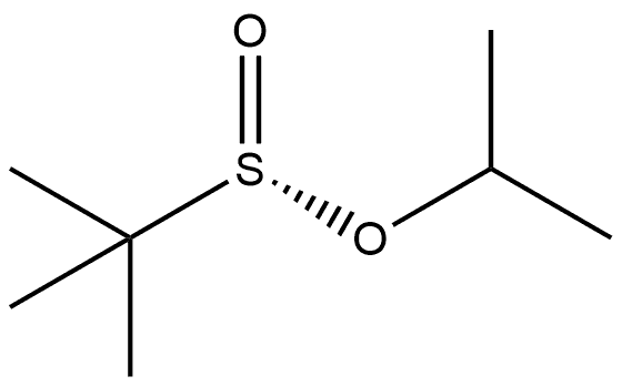 2-Propanesulfinic acid, 2-methyl-, 1-methylethyl ester, [S(R)]-