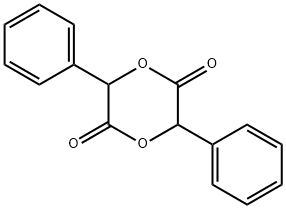 1,4-Dioxane-2,5-dione, 3,6-diphenyl- Struktur