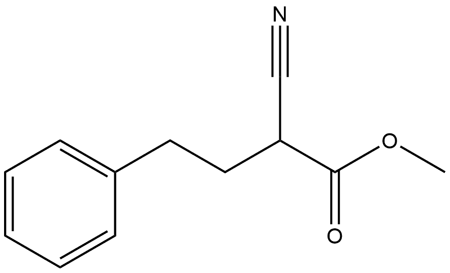 Benzenebutanoic acid, α-cyano-, methyl ester