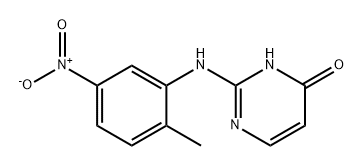 4(3H)-Pyrimidinone, 2-[(2-methyl-5-nitrophenyl)amino]-