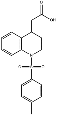 2-(1-Tosyl-1,2,3,4-tetrahydroquinolin-4-yl)acetic acid