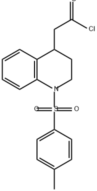 4-Quinolineacetyl chloride, 1,2,3,4-tetrahydro-1-[(4-methylphenyl)sulfonyl]-