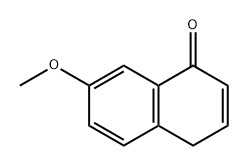 1(4H)-Naphthalenone, 7-methoxy- Struktur