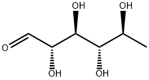 6-Deoxy-L-allose Struktur