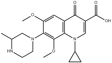 Gatifloxacin Impurity 42 Struktur