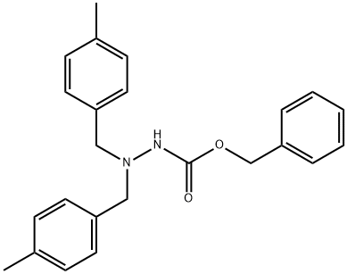 Hydrazinecarboxylic acid, 2,2-bis[(4-methylphenyl)methyl]-, phenylmethyl ester