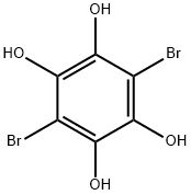 1,2,4,5-Benzenetetrol, 3,6-dibromo- Struktur