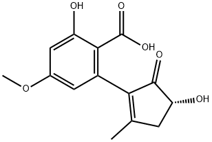 Alternarienonic acid Struktur