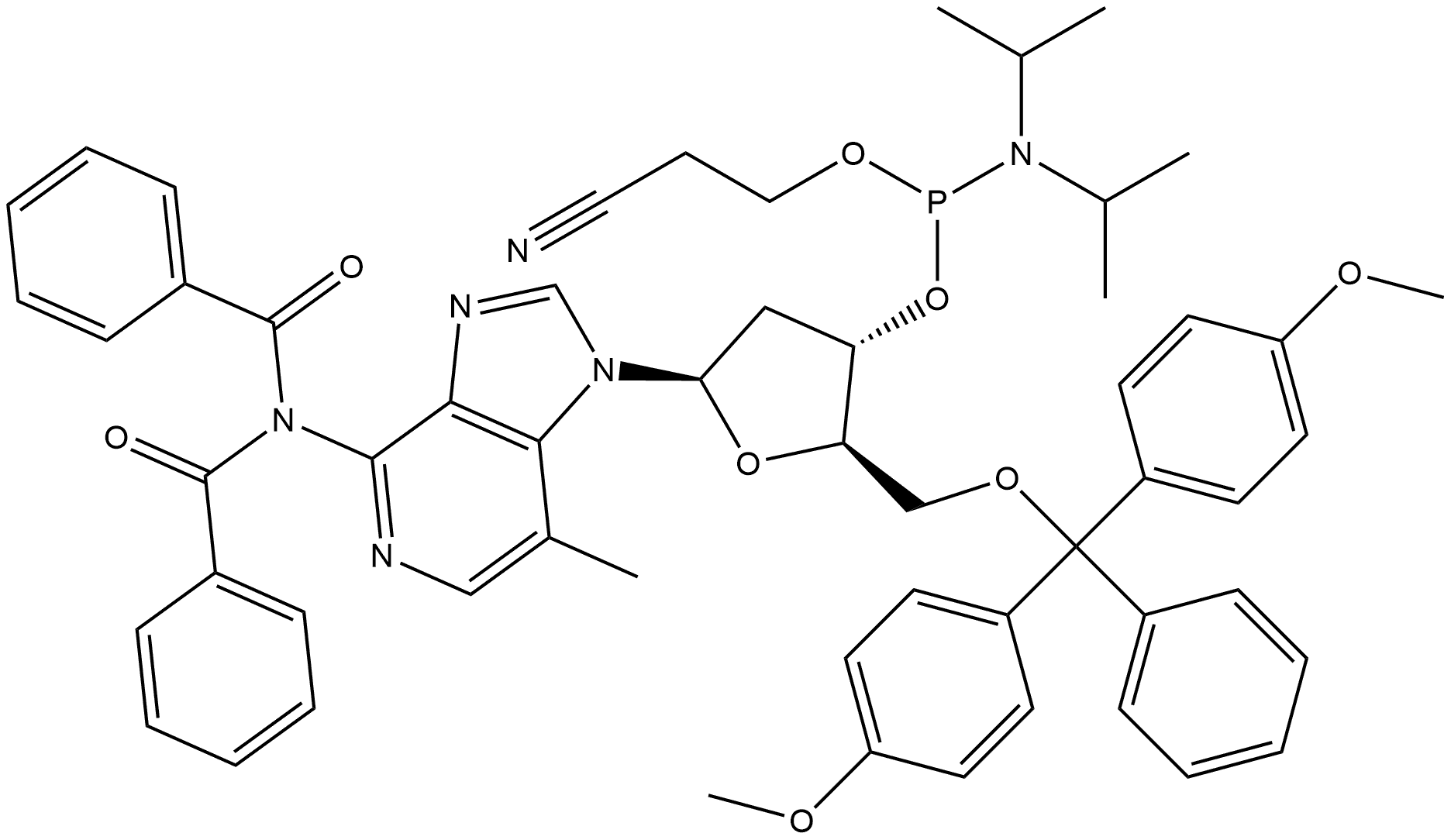 3-DEAZA-3-METHYL-DA CEP Struktur