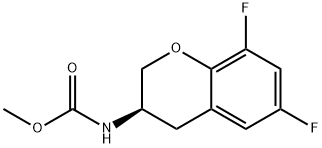 methyl N-[(3R)-6,8-difluorochroman-3-yl]carbamate Struktur