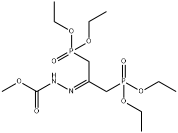 Methyl 2-[2-(diethoxyphosphinyl)-1-[(diethoxyphosphinyl)methyl]ethylidene]hydrazinecarboxylate