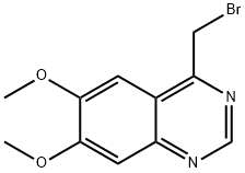 Quinazoline, 4-(bromomethyl)-6,7-dimethoxy- Struktur